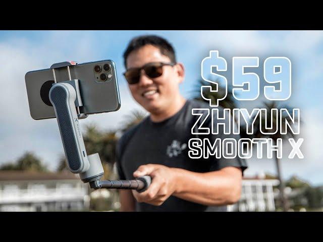 Zhiyun Smooth X | The $59 2-Axis Phone Gimbal Stabilizer