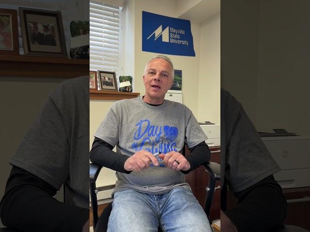 President Van Horn on Day of Giving