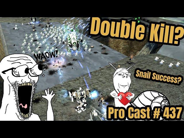 Double Kill? Snail Success? Supreme Commander 2 Pro Cast# 437 3v3 on Van Horne Core - Steal Speaks