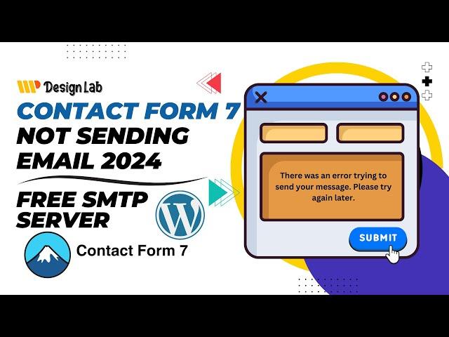 Contact Form 7 Not Sending Email 2024 | Free Smtp Server