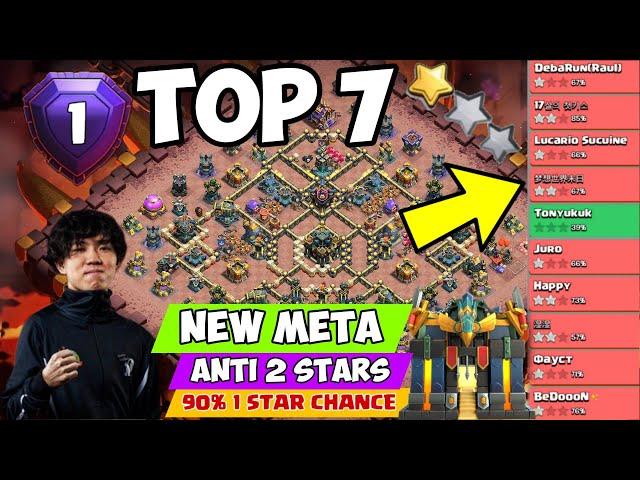 New* PRO TOP 7 Th17 WAR Base With LINKS Th17 Anti 2 Stars WAR BASE Link New Best Th17 War Base 2024