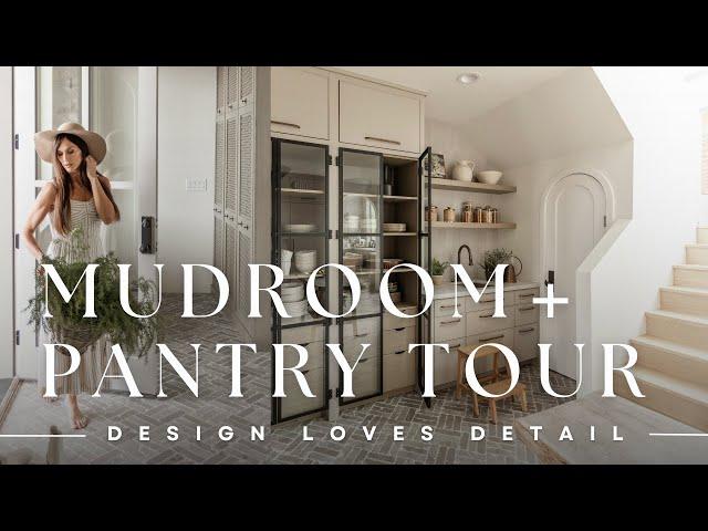 UNIQUE PANTRY & MUDROOM DESIGN - New Build Space Revealed