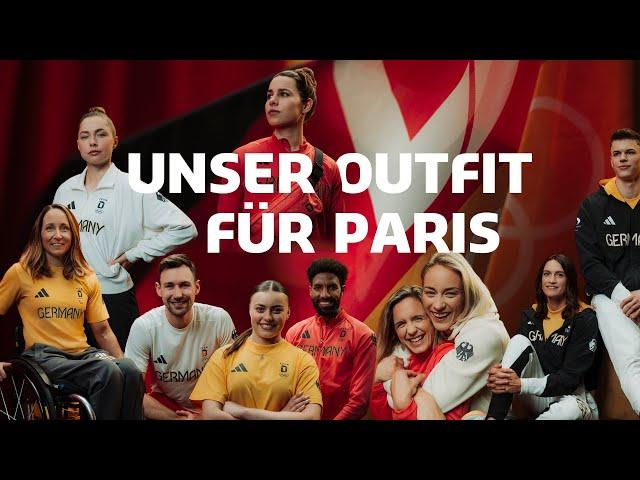 Das ist es! Unser Adidas-Outfit für die Olympischen und Paralympischen Spiele 2024 in Paris #TeamD