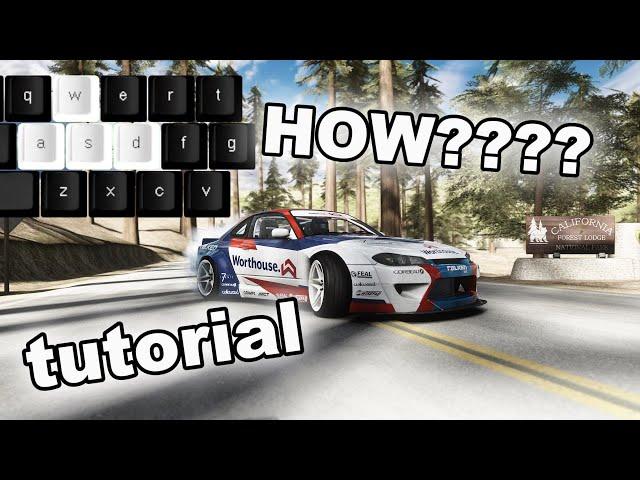 TUTORIAL How to DRIFT on Keyboard in ASSETTO CORSA