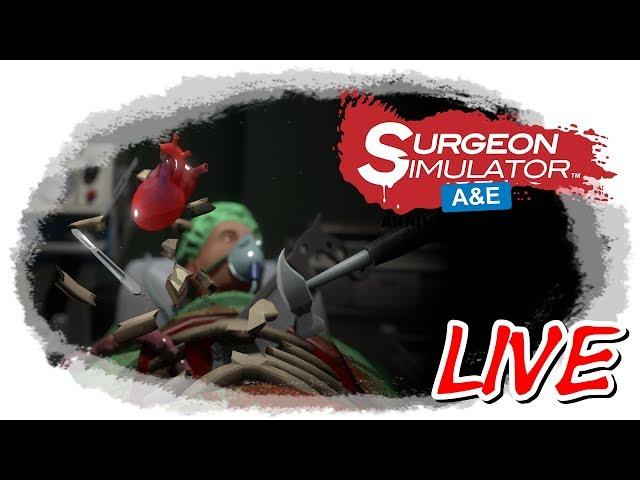 Frau Doktor Liszy operiert ! Surgeon Simulator [PS4][German/Deutsch] Livestream