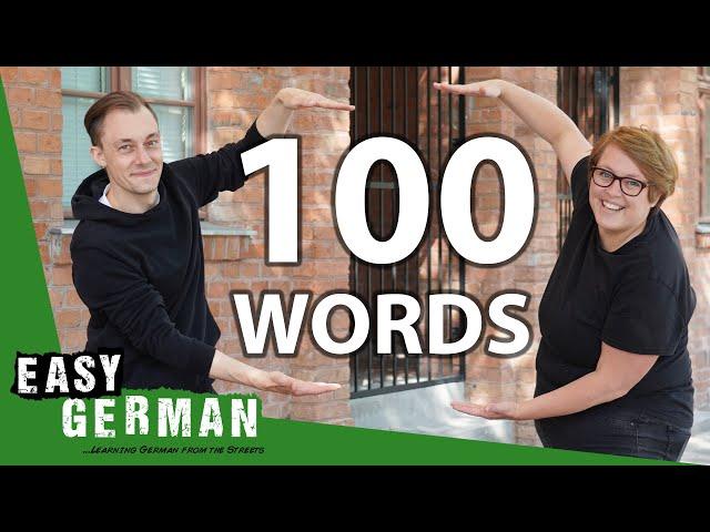 100 Words You Should Know When Coming to Germany | Super Easy German 203