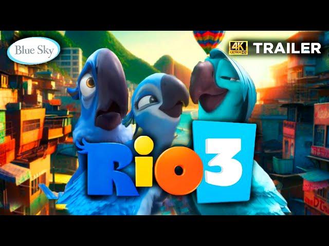 RIO 3 (2024) : EL AVE CELESTE | TRAILER DISNEY FULL MOVIE AFTER RIO 2