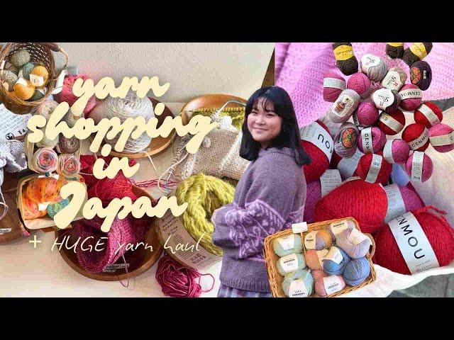 knitters guide to yarn shopping in Japan (+ huge yarn haul!)