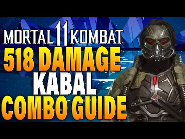 Mortal Kombat 11 Kabal Combos - MK11 Kabal Combo Tutorial - Daryus P