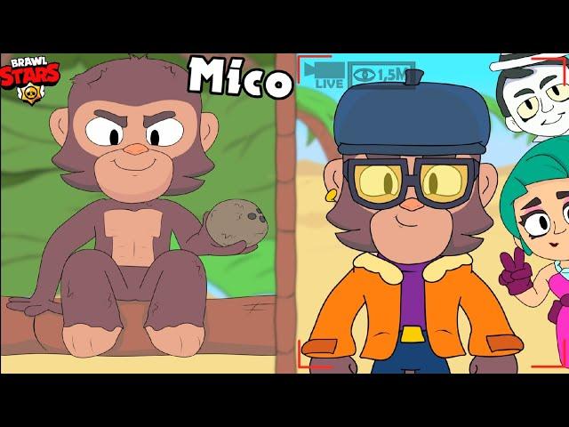 MICO ORIGIN STORY - BRAWL STARS ANIMATION