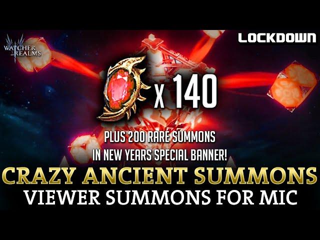 WOR: Crazy Ancient Summons! Viewer Summons for Mic - Watcher of Realms Pulls