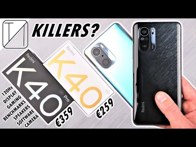 Redmi K40 & K40 Pro UNBOXING and DETAILED REVIEW - We ARE the Flagship KILLERS!