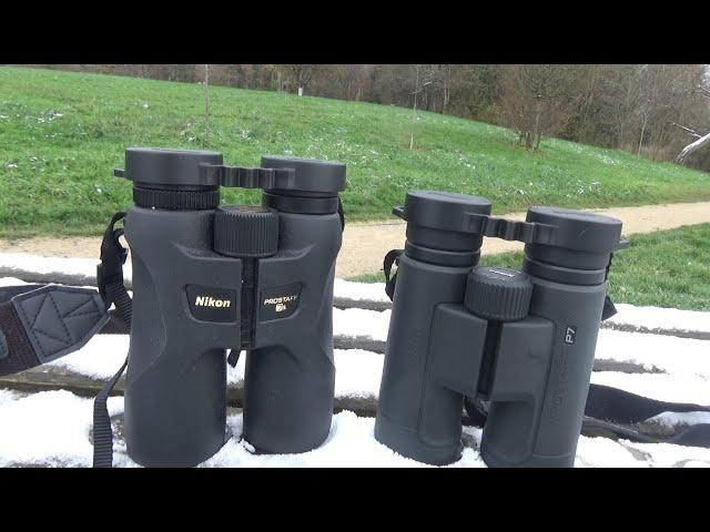 Comparison Nikon Prostaff 7S 10x42 vs Nikon Prostaff P7 8x42