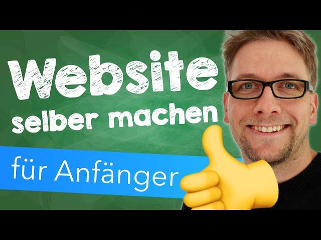 Anfänger-Tutorial: Website selbst erstellen 