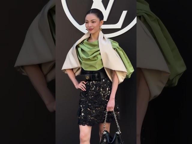 Elaine Zhong attends the Louis Vuitton Paris Womenswear Spring-Summer 2025 show Paris Fashion