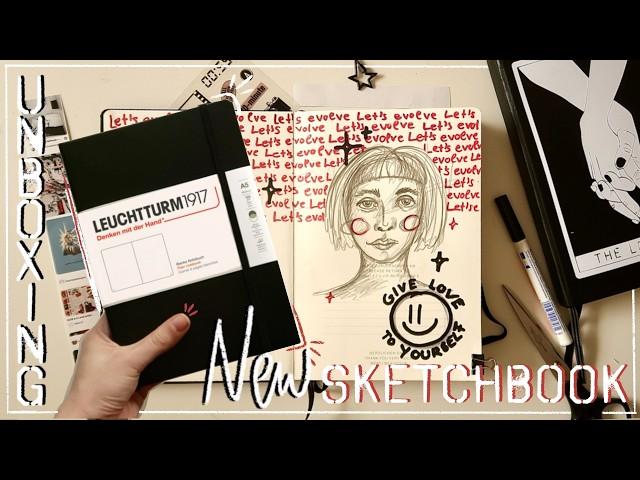 Start my new Creative Journal with me • LEUCHTTURM 1917 A5 Journal Unboxing