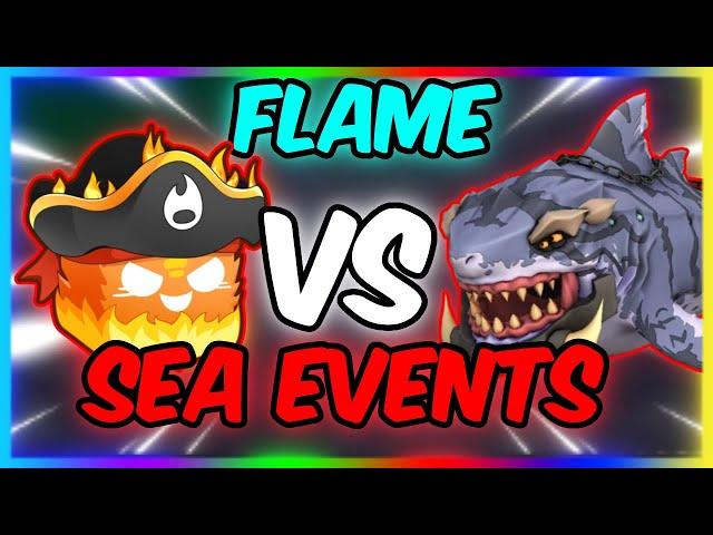 FLAME VS SEA EVENTS | Blox Fruits