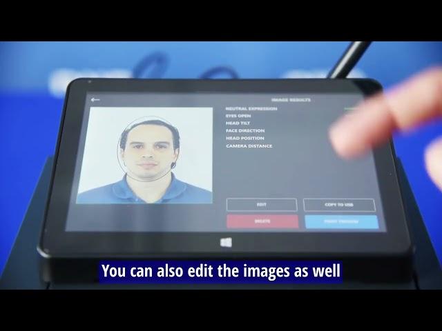 DNP IDW520 Take and Print an ID Photo