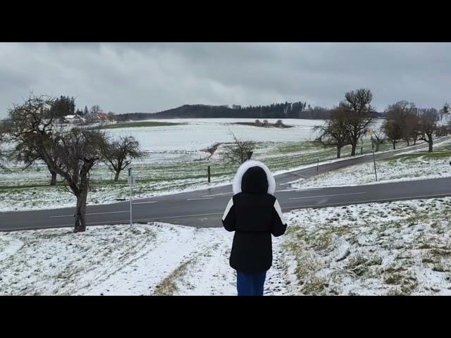 Winter Bliss: Exploring the German countryside on a snowy Day