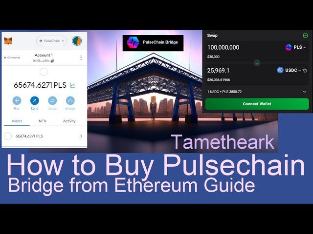 How to buy Pulsechain Bridging Ethereum to Pulsechain Network Metamask  #PLSX #PLS #pulsechain