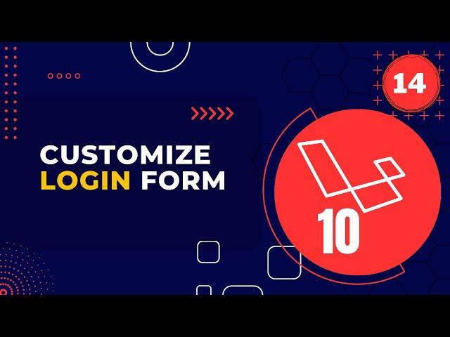 Laravel 10 Full Course | #14 Customize Login Form