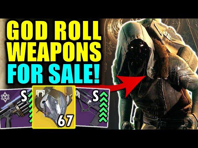 Destiny 2: WOW! LOTS OF GREAT WEAPONS FOR SALE! - Xur Review (May 30 - June 2)