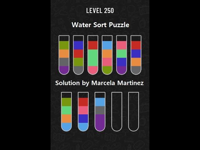 Water Sort Puzzle level 250 | Gameplay Mobile Games