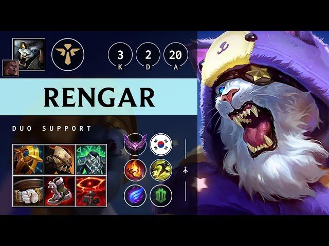 Rengar Support vs Karma - KR Master Patch 25.04