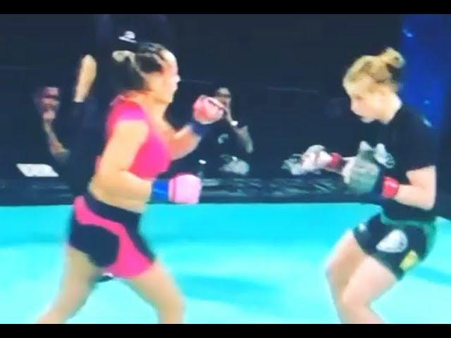 Alexa Conners vs. Carina Damm - TKO - (Beatdown 21) - (2018.03.10) - /r/WMMA