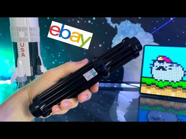 I Bought Ebay's Most Powerful Laser Pointer