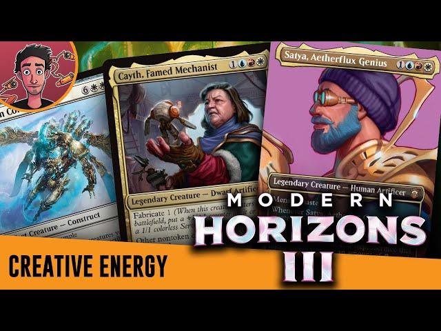 Creative Energy Full Deck Reveal! | Modern Horizons 3 Commander Precon MTG Spoilers