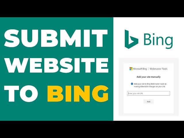 How To Add Your Website To Bing Webmaster Tools [2024]