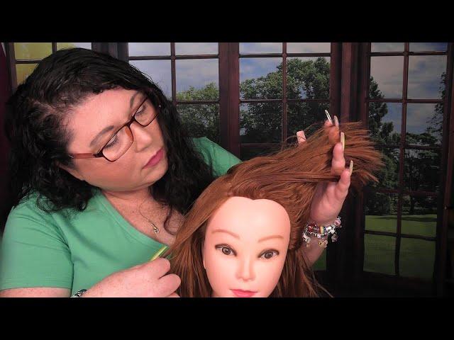 ASMR Hair Salon Roleplay (Blow Dry, Hair Styling, Perfectionist Hair Fixing, Hair Dryer)