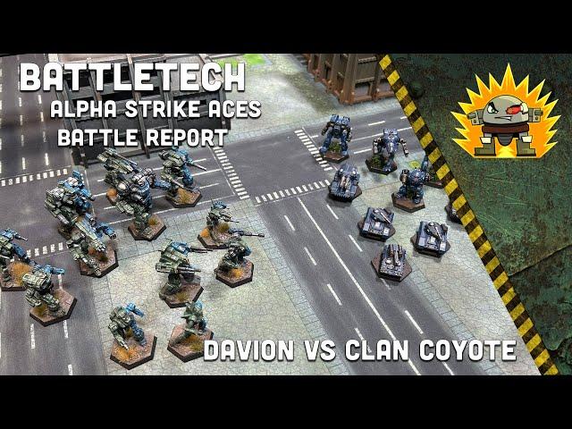 Battletech: Alpha Strike Nothern Assault Mission - Davion vs Clan Coyote