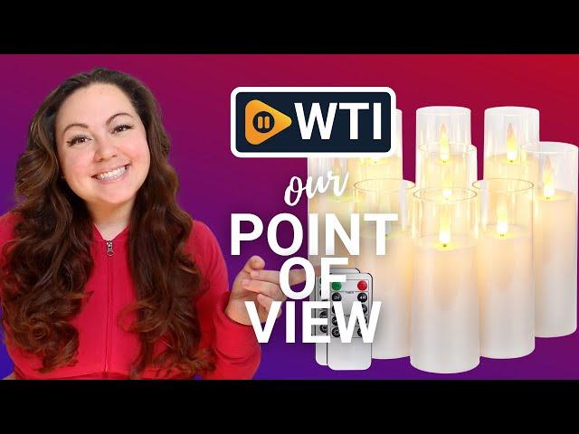 Homemory Flameless Candles | Our Point Of View