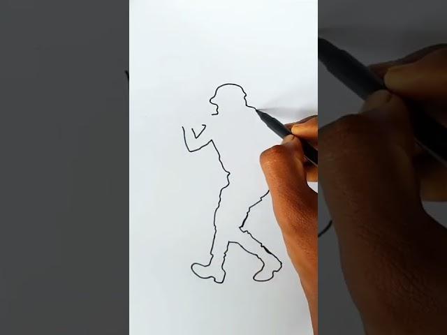 Army drawing emotional video #Army #drawing #shorts