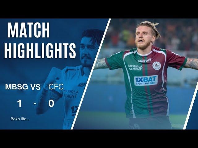 Mohun Bagan Super Giant (1) vs (0) Chennaiyin FC Highlights, ISL 2024-25: MBSG 1-0 CFC