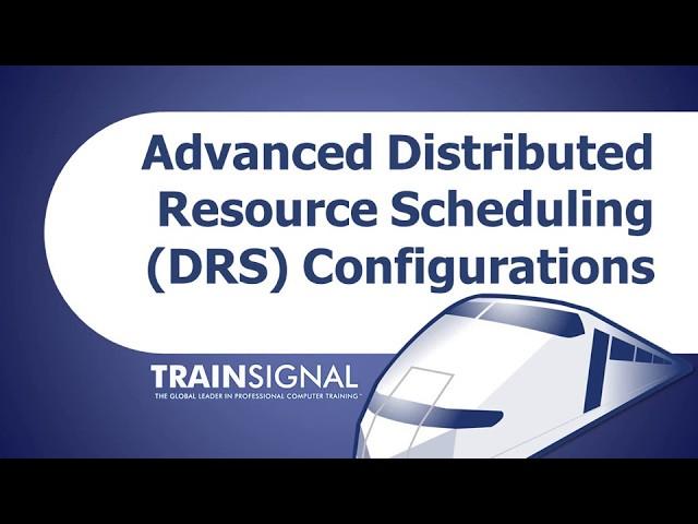 Advanced Distributed Resource Scheduling DRS Configurations | VMware vSphere