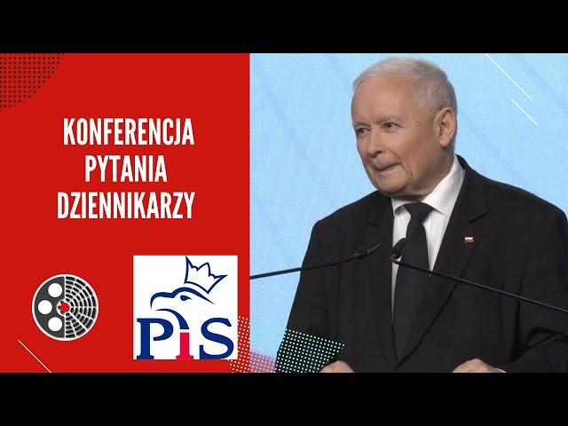 J. Kaczyński - pytania [tarcza, Orlen, zamach smoleński, Hołownia, referendum, prawybory KO, Trump]