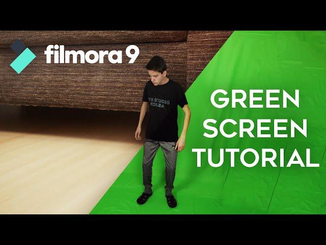 Filmora9 - Green Screen Tutorial│Green Screen Keying