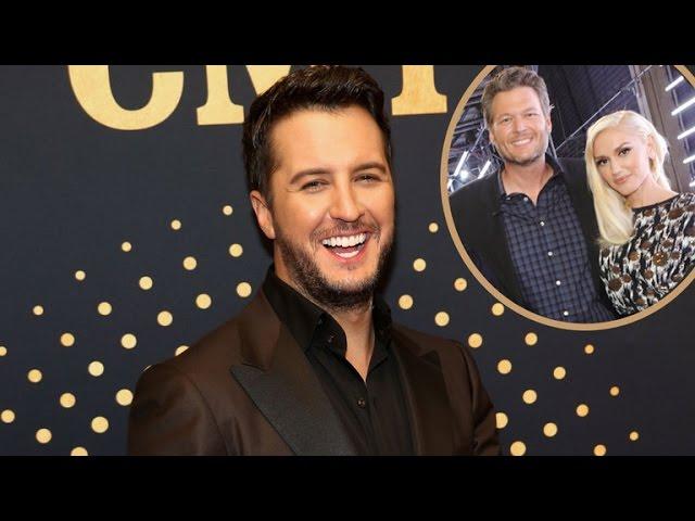 Luke Bryan Jokes Blake Shelton Won't Let Him Meet Girlfriend Gwen Stefani