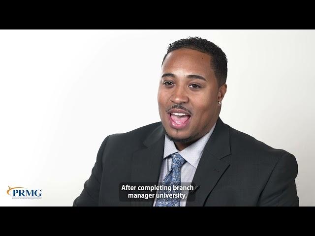 Why work for PRMG? Branch Manager of Baltimore, MD- Justin Walker