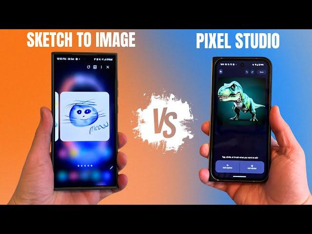 Samsung Galaxy AI Sketch To Image vs Google Pixel Studio - Which One Is Better?