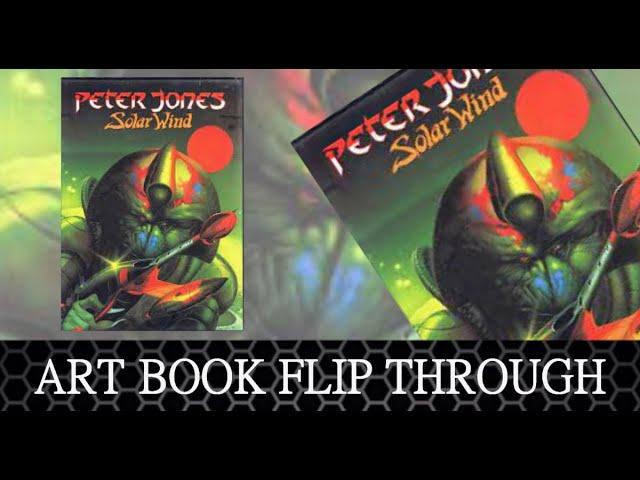 FANTASY ART BOOK FLIP THROUGH. Art of Peter Jones.