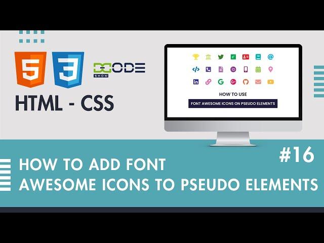 A Quick Guide on How to Add Font Awesome Icons to Pseudo Elements