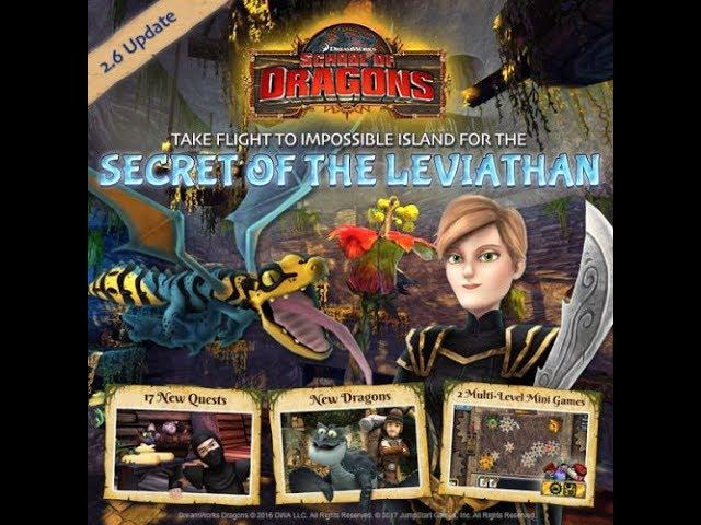 School of Dragons Secret of The Leviathan Full gameplay