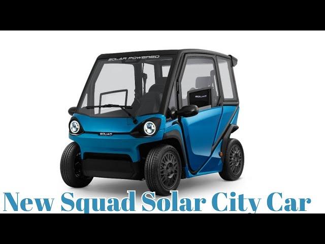 Self Charging Car | New Squad Solar City Car 2025