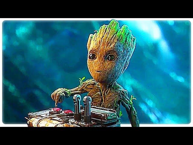 Guardians of the Galaxy 2 Baby Groot Best Funny Movie Clips (2017)