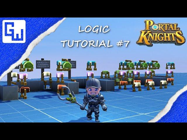 Making Our Game Re-Playable! Logic Tutorial PART 7! - Portal Knights 1.7.2