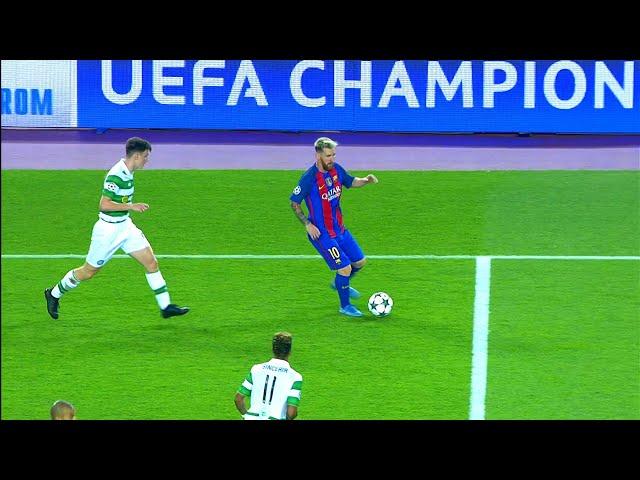 Lionel Messi showed NO MERCY to Celtic